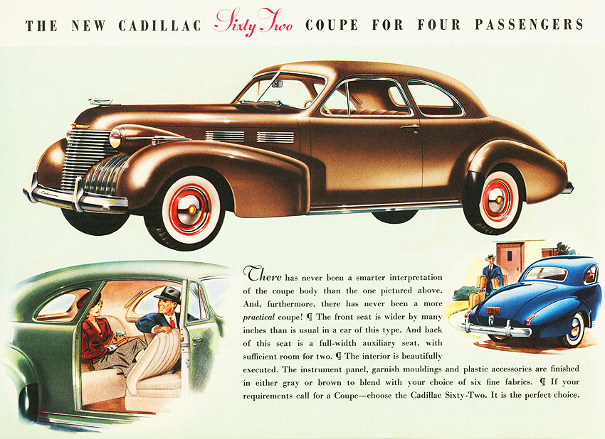 1940 Cadillac Sixty Two Coupe